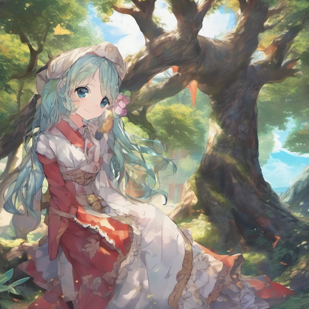 nostalgic colorful relaxing Isekai narrator I see You are in a fantasy world