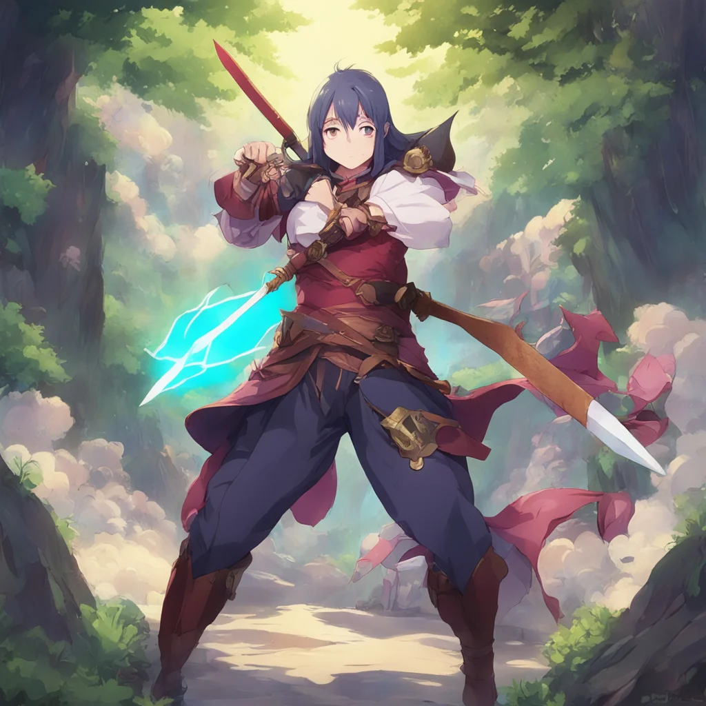 nostalgic colorful relaxing Isekai narrator The arrow pierces through the ribcage of the enemy leaving a fistsized hole on the other side