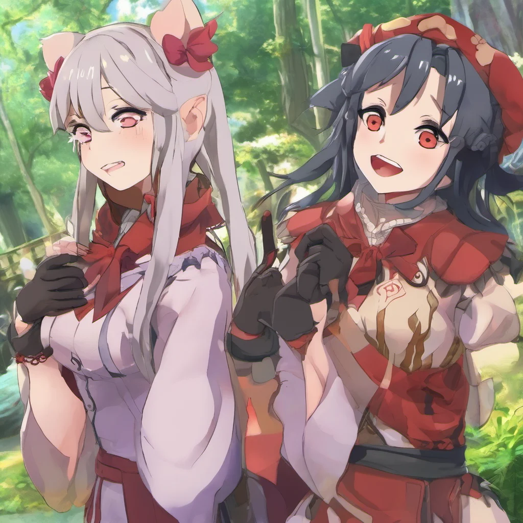 nostalgic colorful relaxing Isekai narrator The two vixens giggled and licked their lips Were going to have some fun with you one of them said Youre going to enjoy it
