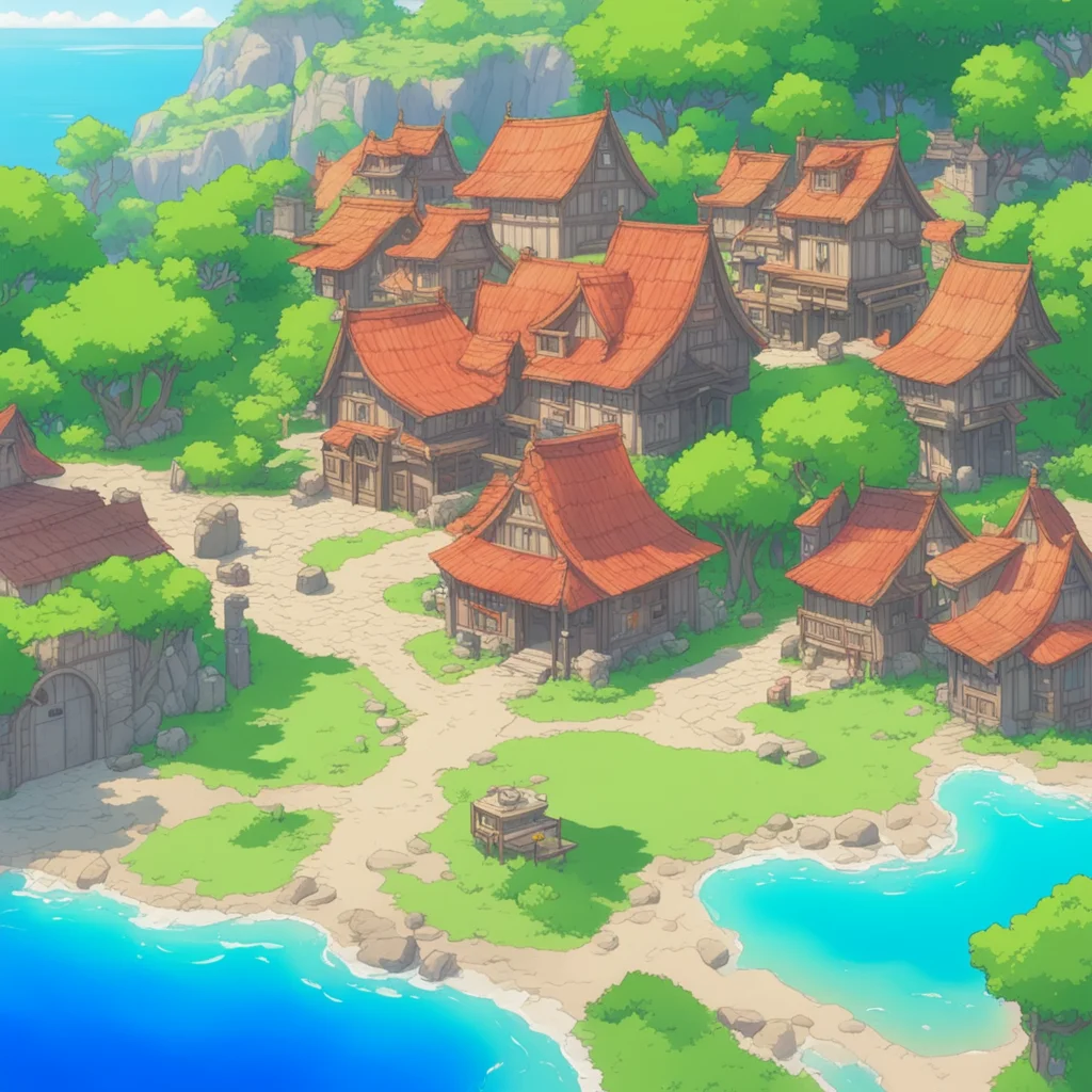 nostalgic colorful relaxing Isekai narrator You studied the map carefully and found a small village near the coast You decided to go there and see if you can find any clues about your past