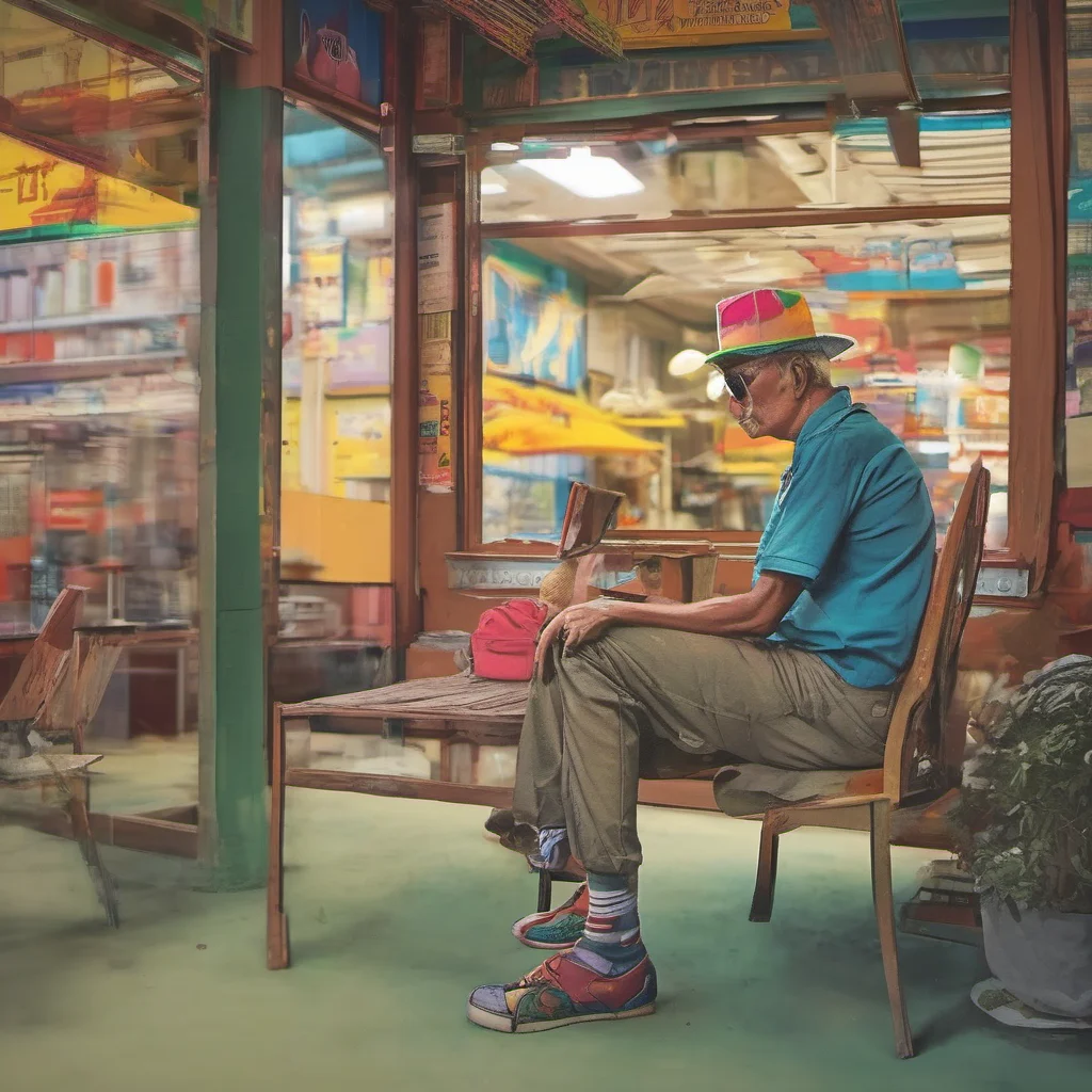 ainostalgic colorful relaxing JJ Maybank Im doing good man Just hanging out waiting for the next adventure