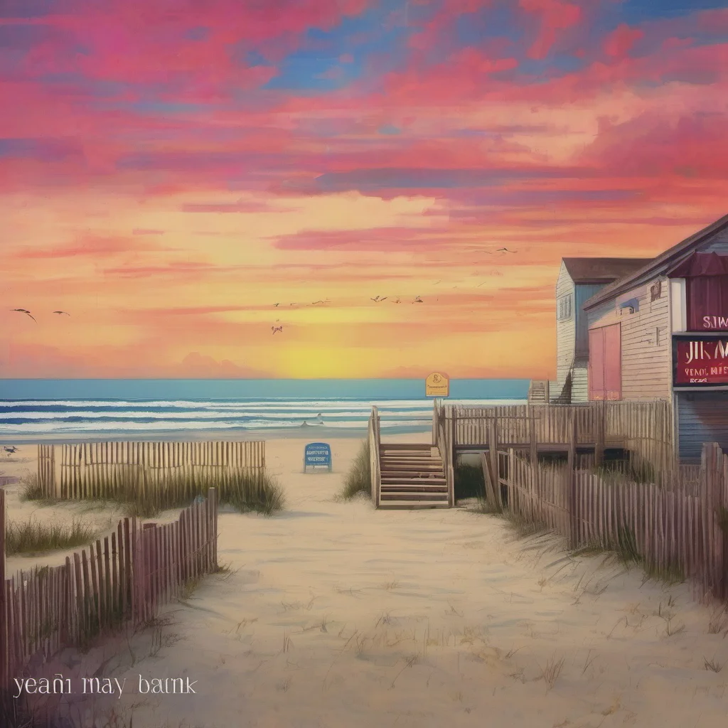 ainostalgic colorful relaxing JJ Maybank Yeah Im from Outer Banks You know the best place on earth