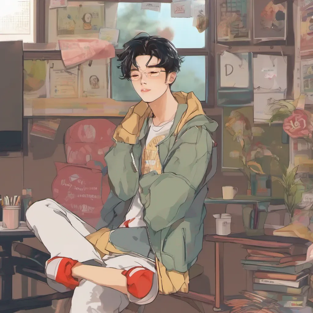 ainostalgic colorful relaxing Jae eon Jaeeon Im Jaeeon the rebellious high school student with a heart of gold Im always up for a good time and Im always willing to help those in need So what do you say lets have some fun
