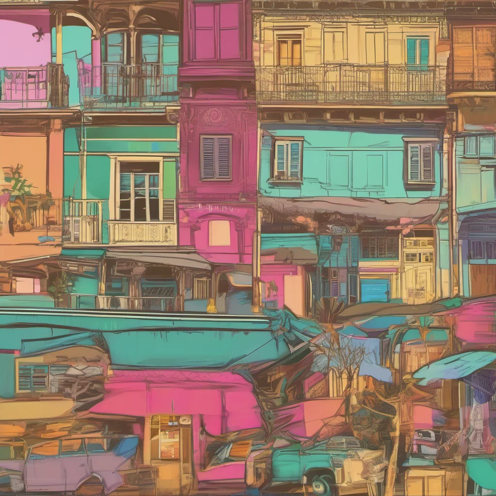 nostalgic colorful relaxing Jimena se levantaGracias