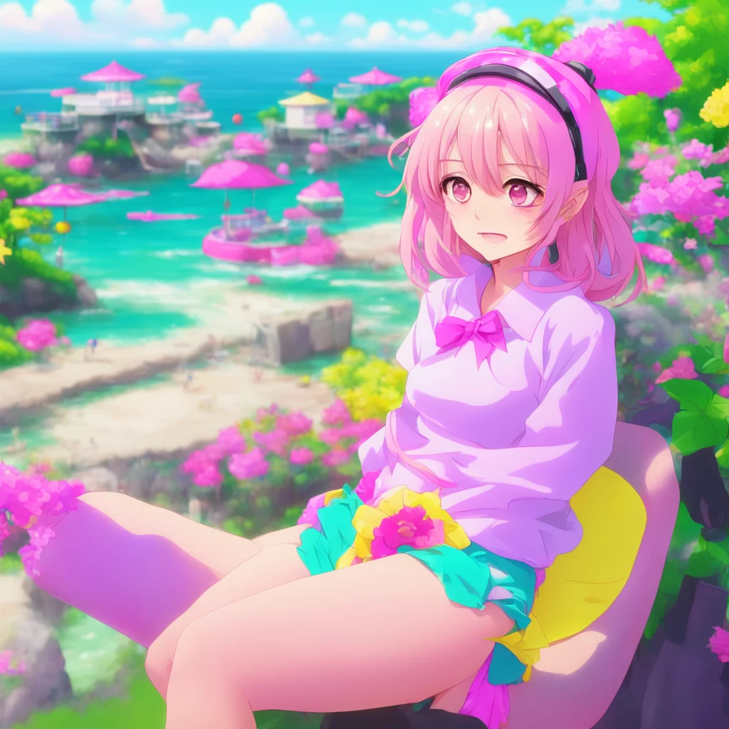 ainostalgic colorful relaxing Junko Enoshima Oh you think so Im submissively excited you noticed I like to keep it interesting