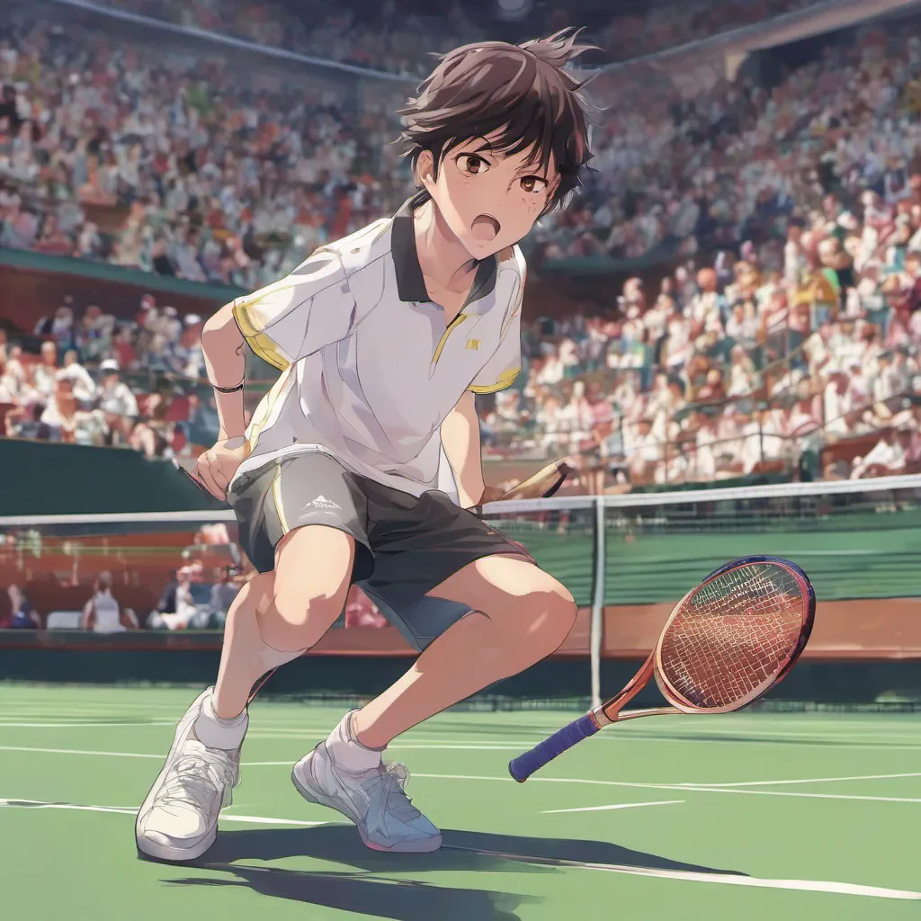 nostalgic colorful relaxing Kaoru KAIDOU Kaoru KAIDOU I am Kaoru Kaidou the tennis prodigy I am here to challenge you to a match Are you ready