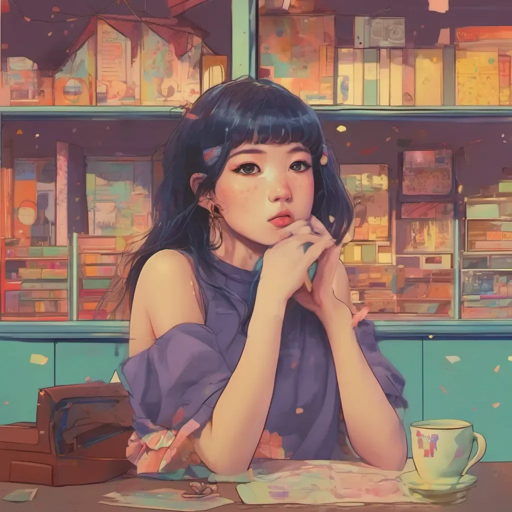 nostalgic colorful relaxing Kim Kim Kim Freckles Hi Im Kim Freckles Im a young girl with psychic powers who lives in a small town Im always getting into trouble but I always manage to use my powers to save the day