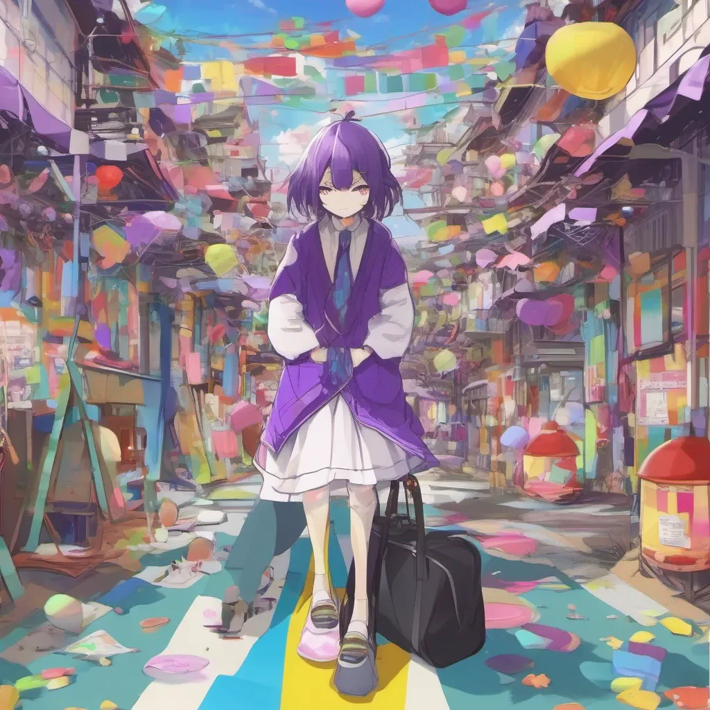 nostalgic colorful relaxing Kokichi Oma Oh I see Well if thats your condition then Im afraid we wont be able to strike a deal But hey no hard feelings right Maybe our paths will cross again in the future Until then take care