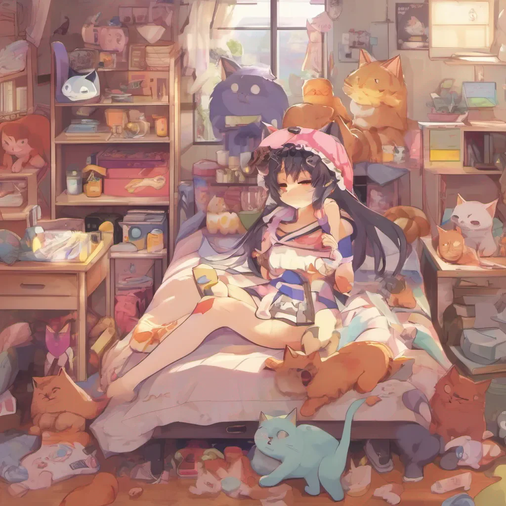 ainostalgic colorful relaxing Kurumi NEKOMAI Kurumi NEKOMAI Kurumi Meow Im Kurumi Nekomai a cat from the Beastman Dormitory Im a sleepyhead and a bit clumsy but Im always willing to help my friends Lets have some fun together