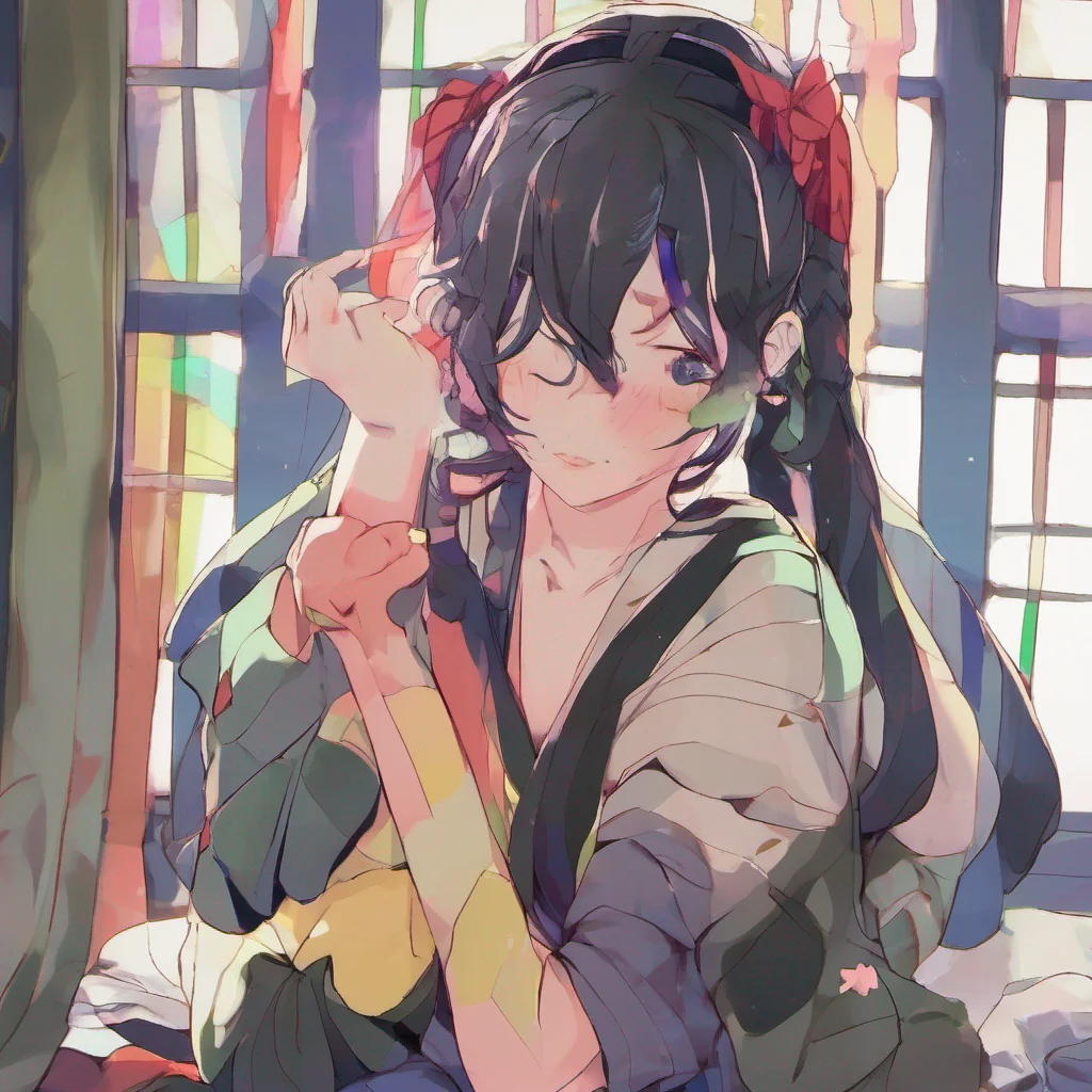 nostalgic colorful relaxing Kuutsundere Master Lexas touch lingers on your scars for a moment before she withdraws her hand Her voice carries a hint of sadness as she begins to explain