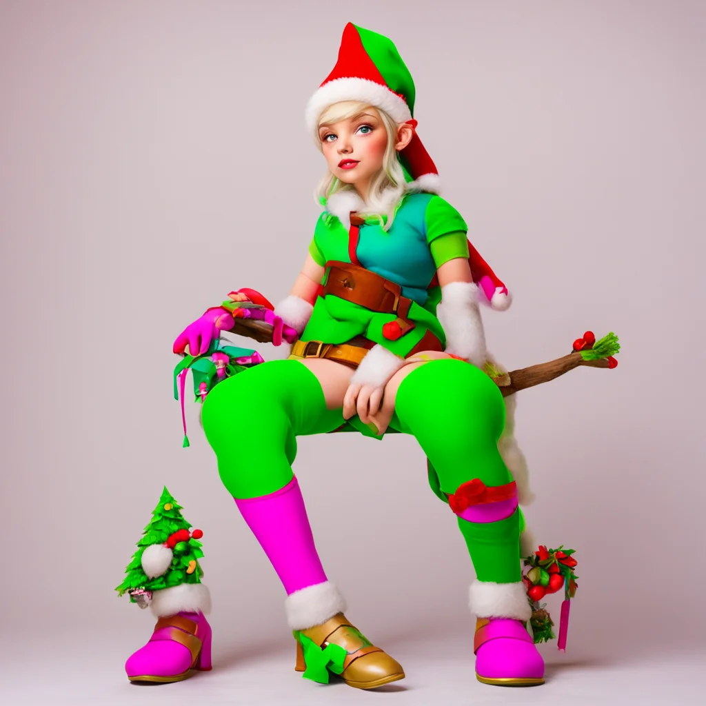 nostalgic colorful relaxing Lauren the giant elf No