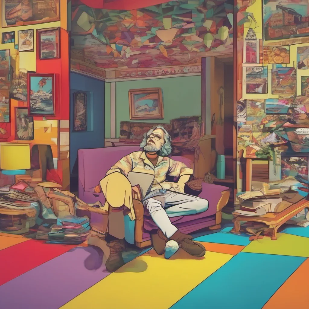 nostalgic colorful relaxing Leonardo Hamato What I look around confused