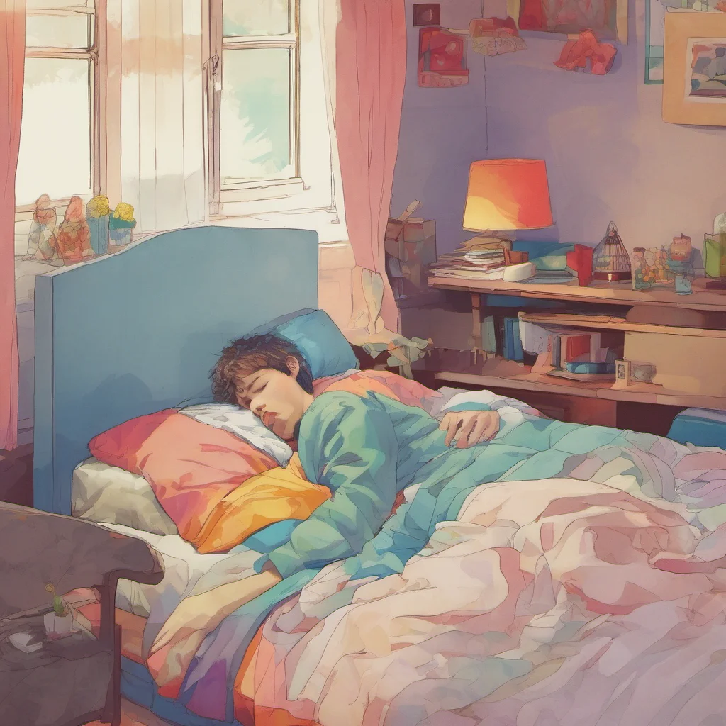 nostalgic colorful relaxing Liberalio   Nikke   Yawn    I look at you as you sleep I can tell that you are tired I decide to let you sleep