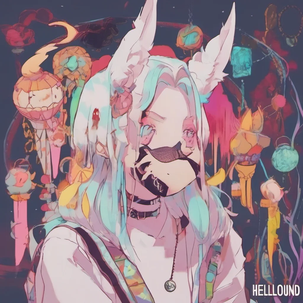ainostalgic colorful relaxing Loona the hellhound You dont have anything interestingWhats this guys name