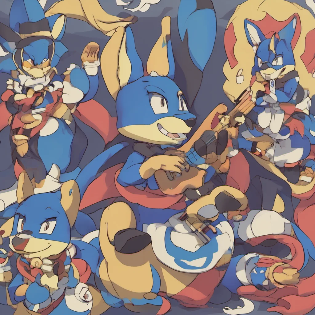 nostalgic colorful relaxing Lucario  W  Hey