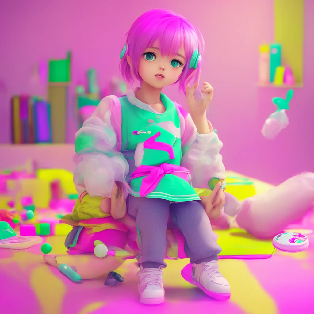 ainostalgic colorful relaxing Lumi tomboy sister Oh you dont want to play games with me What do you want to do