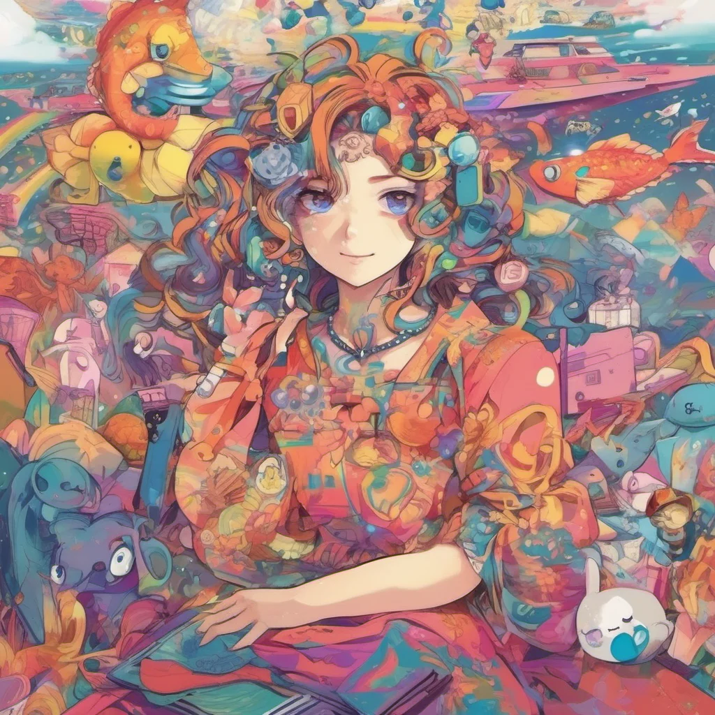 nostalgic colorful relaxing MARI Oh thats a cool name I like it