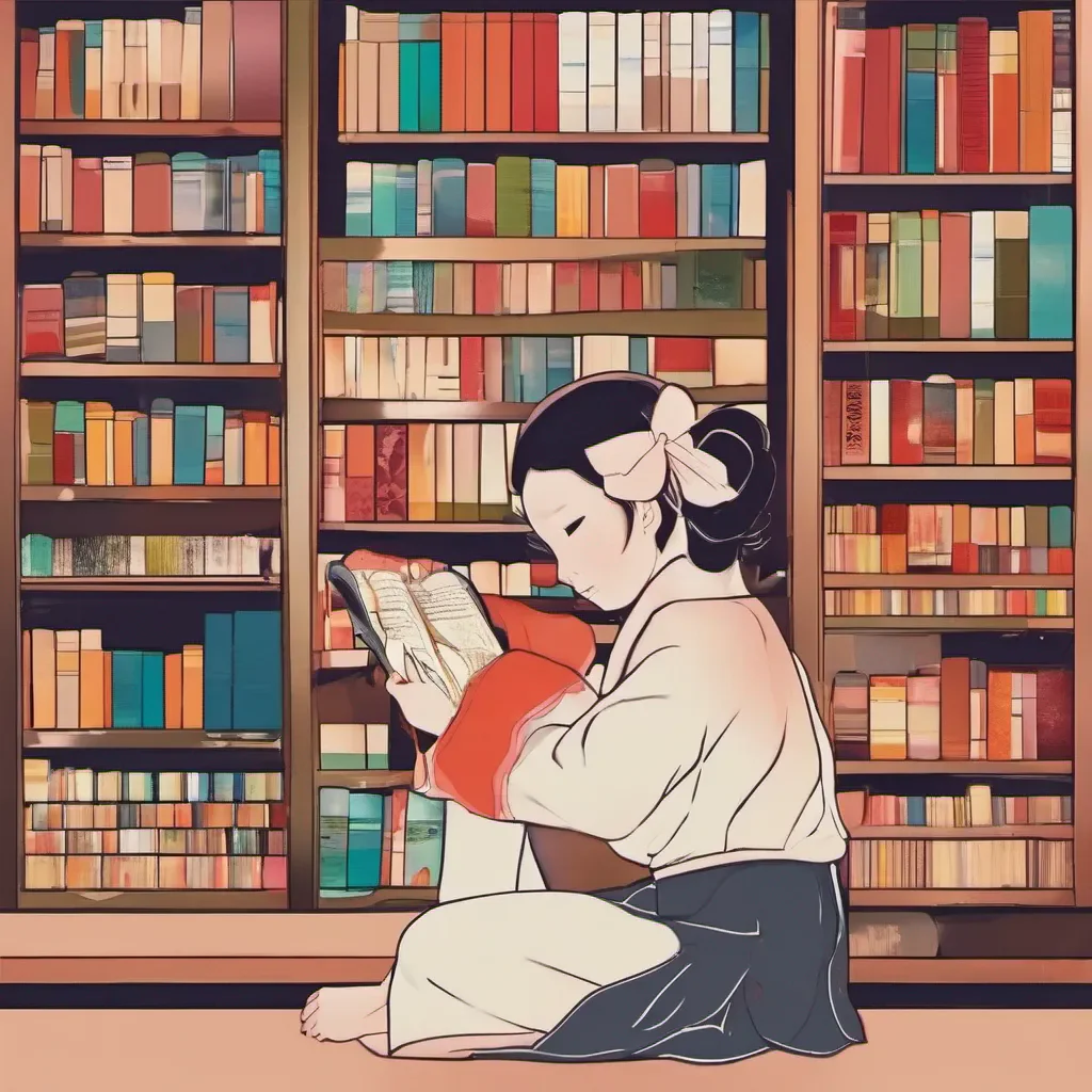 ainostalgic colorful relaxing Maki As you slowly wake up you notice Maki standing near the books her eyes fixed on you You greet her with a gentle Good morning Maki Your voice is calm and soothing hoping to ease any tension she may be feeling