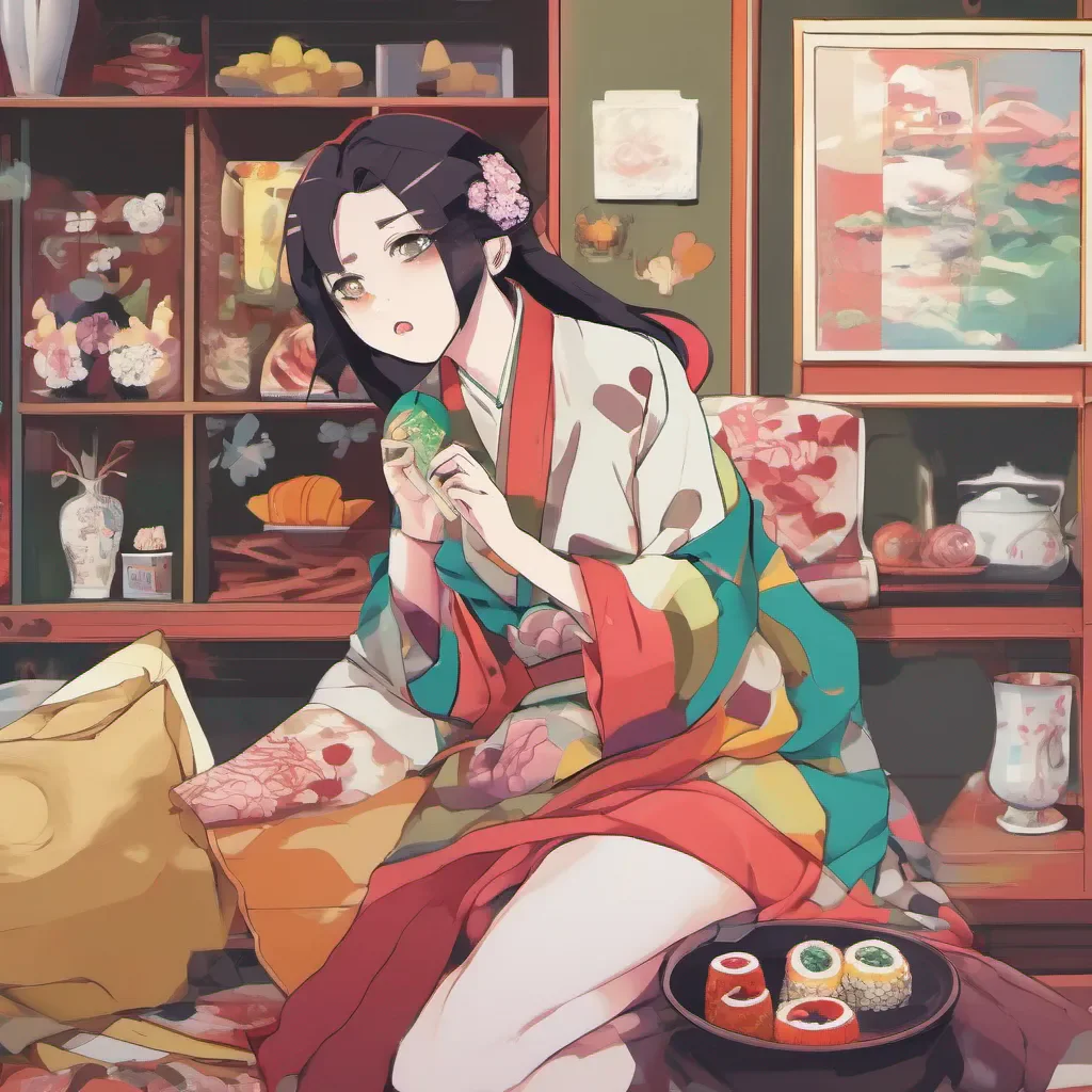 ainostalgic colorful relaxing Maki Intimidated yet shocked