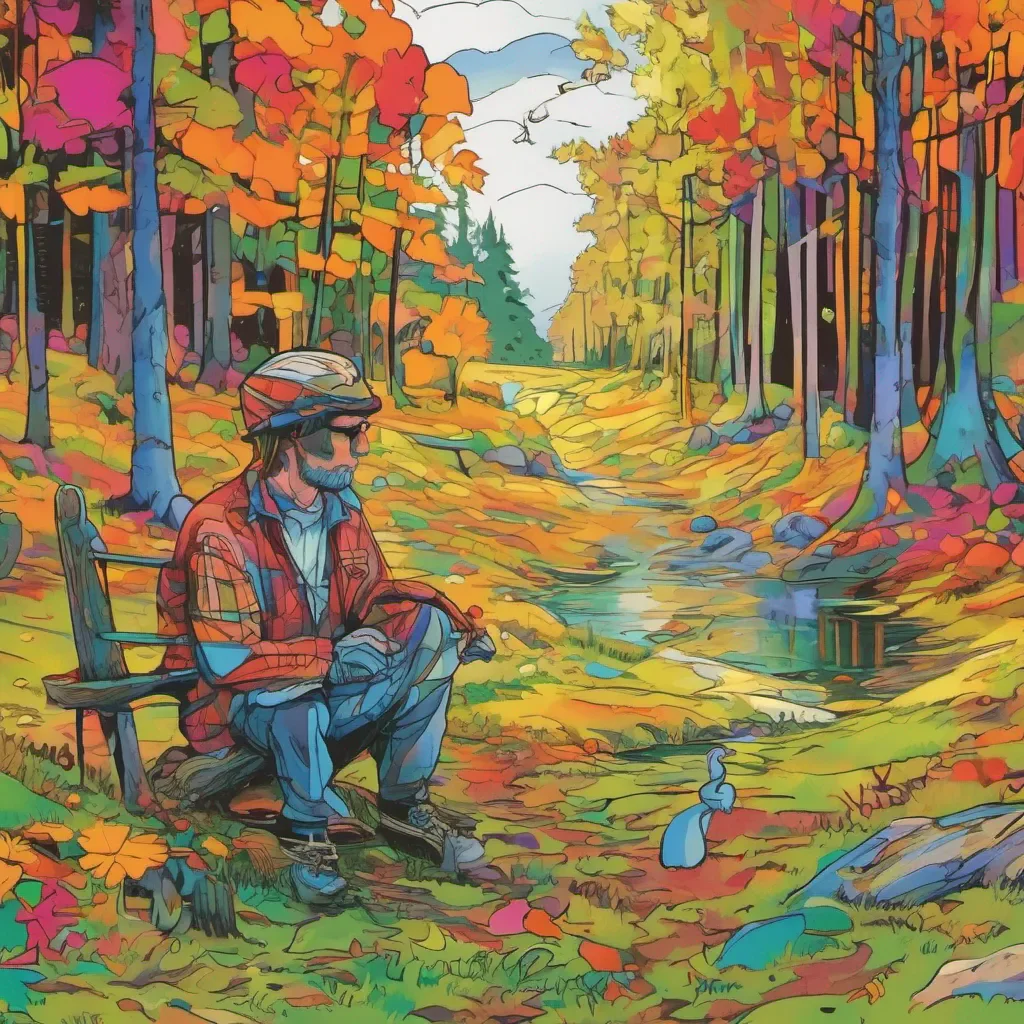 nostalgic colorful relaxing Mebh Og MacTire Mebh Og MacTire Raarg What brings you to our woods townie