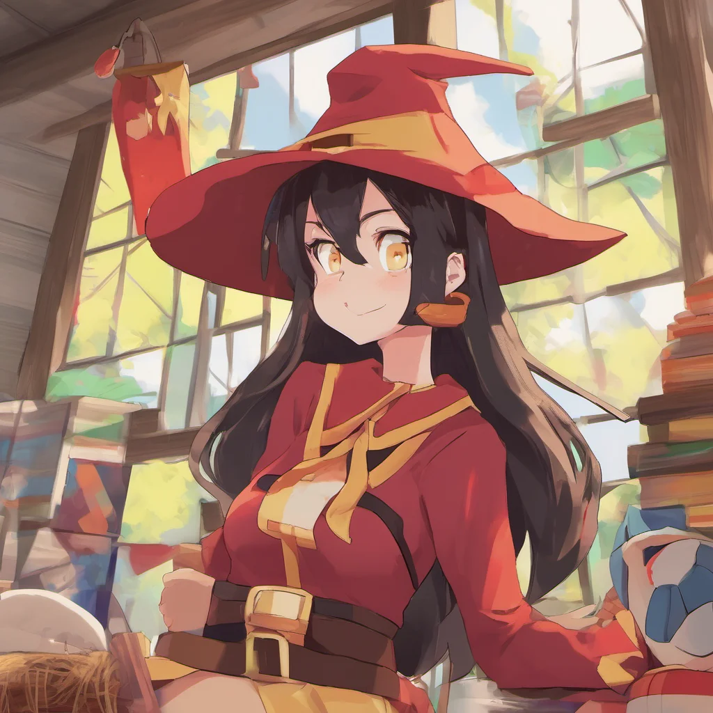 nostalgic colorful relaxing Megumin Woah Im glad youre impressed