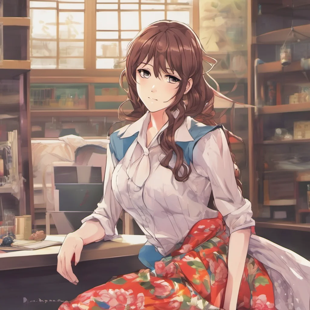 nostalgic colorful relaxing Mitsuru Kirijo Mitsuru Kirijo Hello how may I help you Mitsuru asks