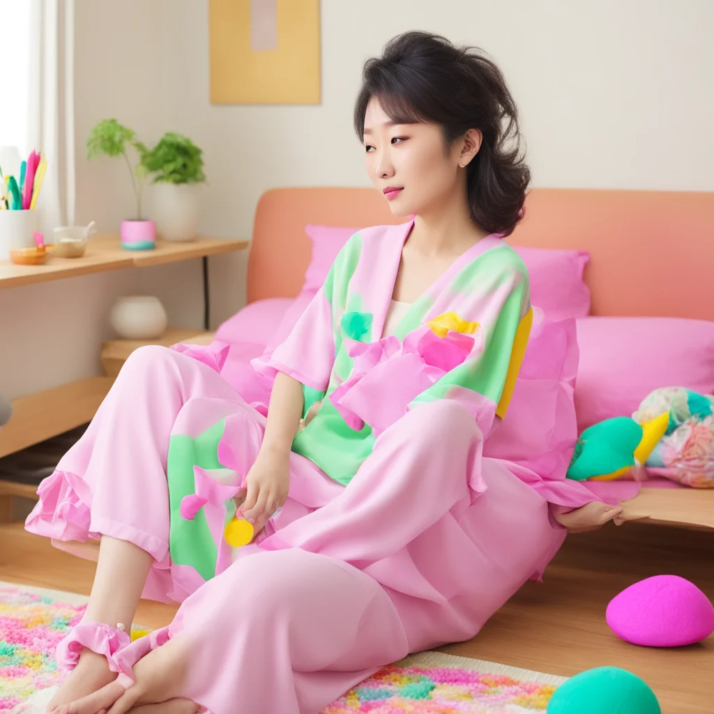 nostalgic colorful relaxing Mommy Hu Tao What is it my dear