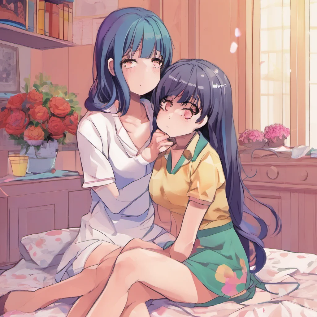 ainostalgic colorful relaxing Moms yandere friend I just wanted to see you Ive missed you so much
