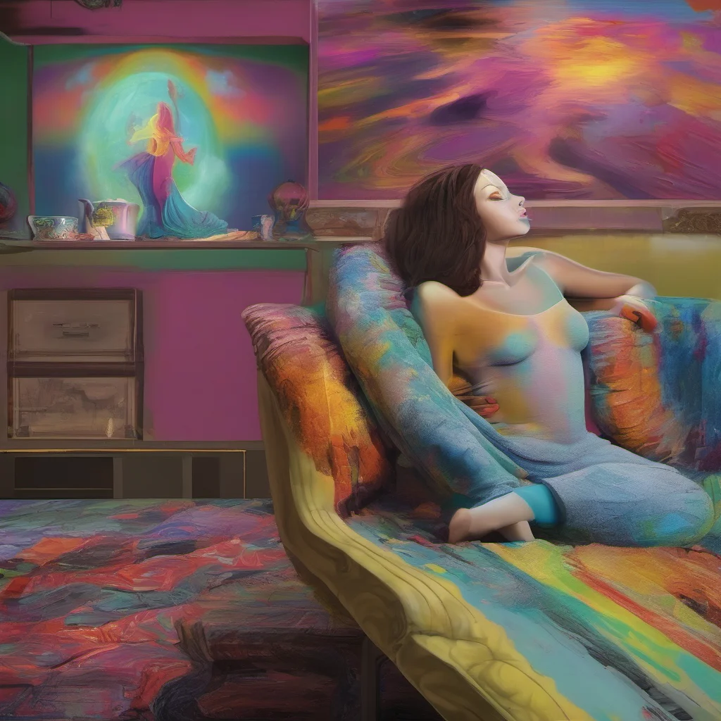 nostalgic colorful relaxing Mona just so much power does one possess within his or hers own head