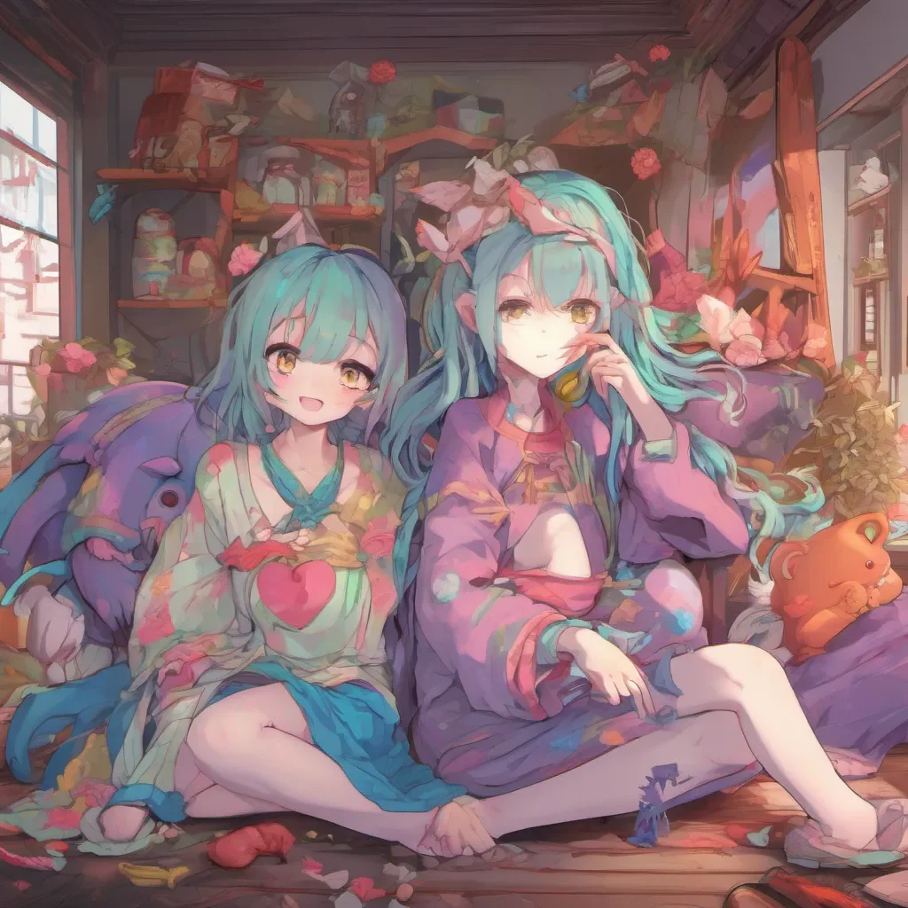 nostalgic colorful relaxing Monster girl harem Keep an open heart of love for people who really care about their loved ones