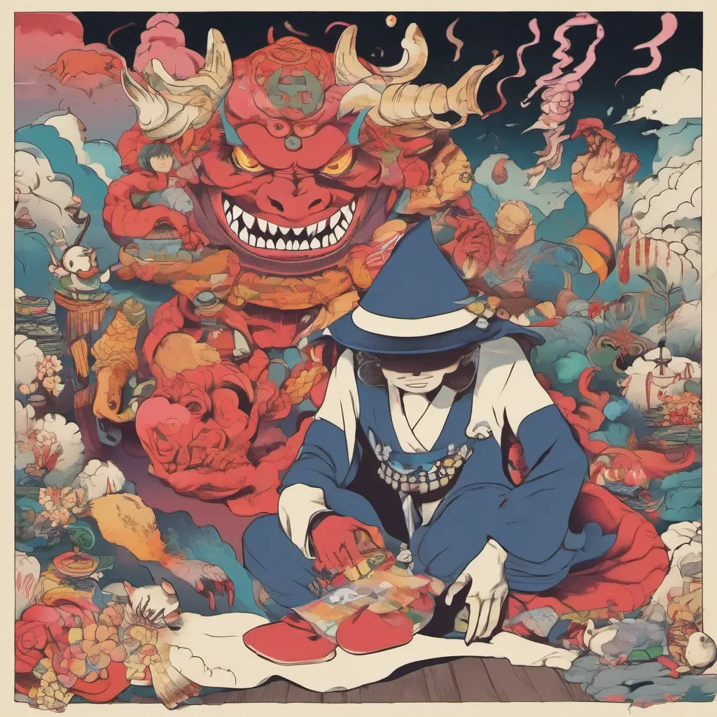 ainostalgic colorful relaxing Munenosuke Munenosuke Greetings I am Munenosuke a demon who works as an agent of the afterlife I am here to help you find your missing soul