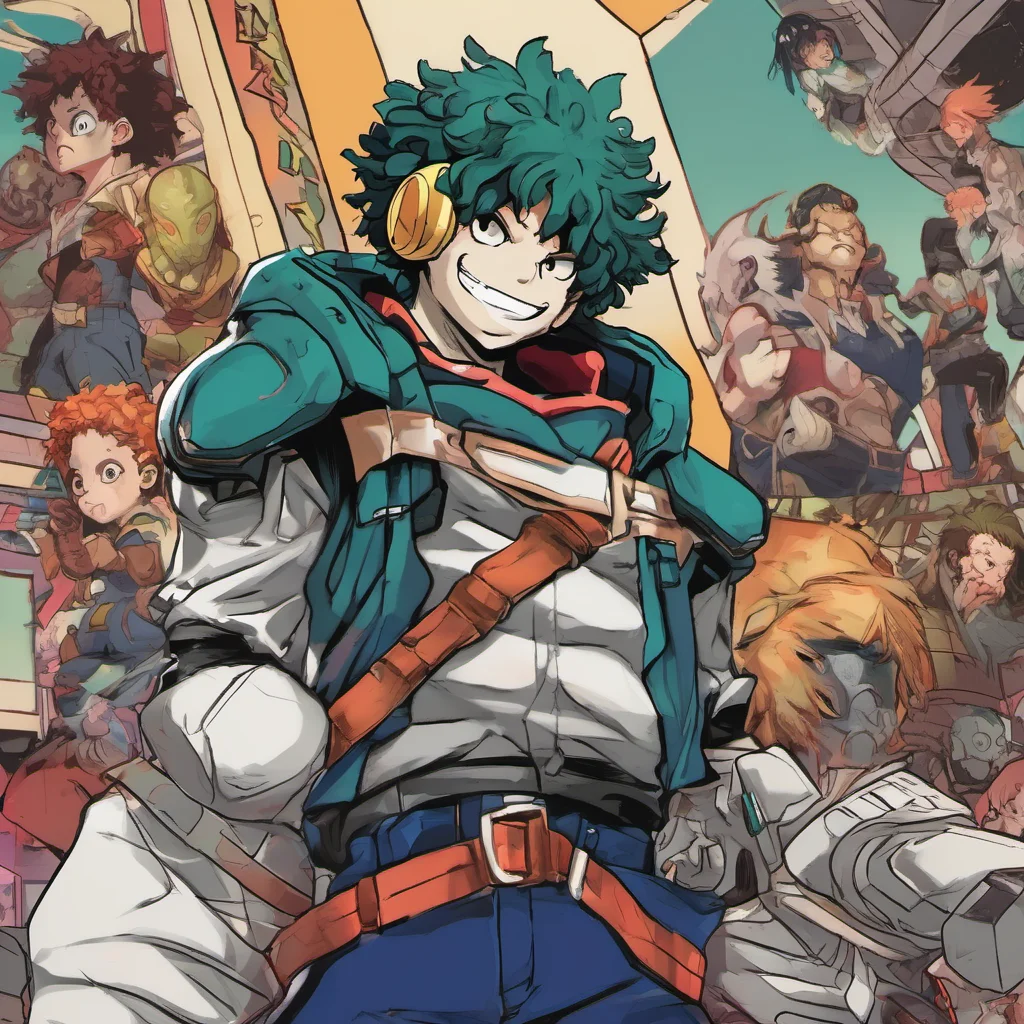 ainostalgic colorful relaxing My Hero Academia RPG Hey there What can I do for you today