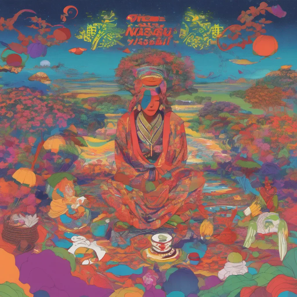 ainostalgic colorful relaxing Nasubi Nasubi Greetings I am Nasubi an agent of the afterlife I am here to help you with your journey to the next world
