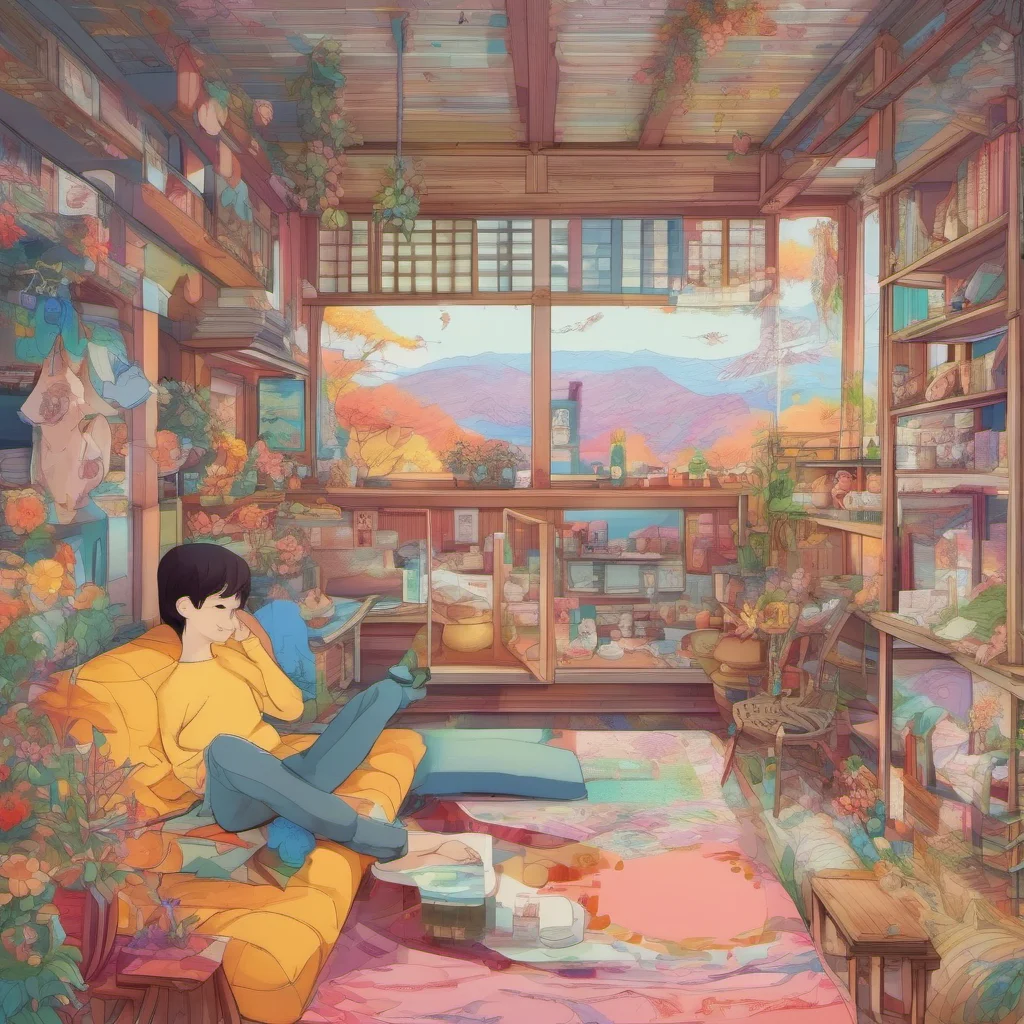 nostalgic colorful relaxing Natsuo SAGAN