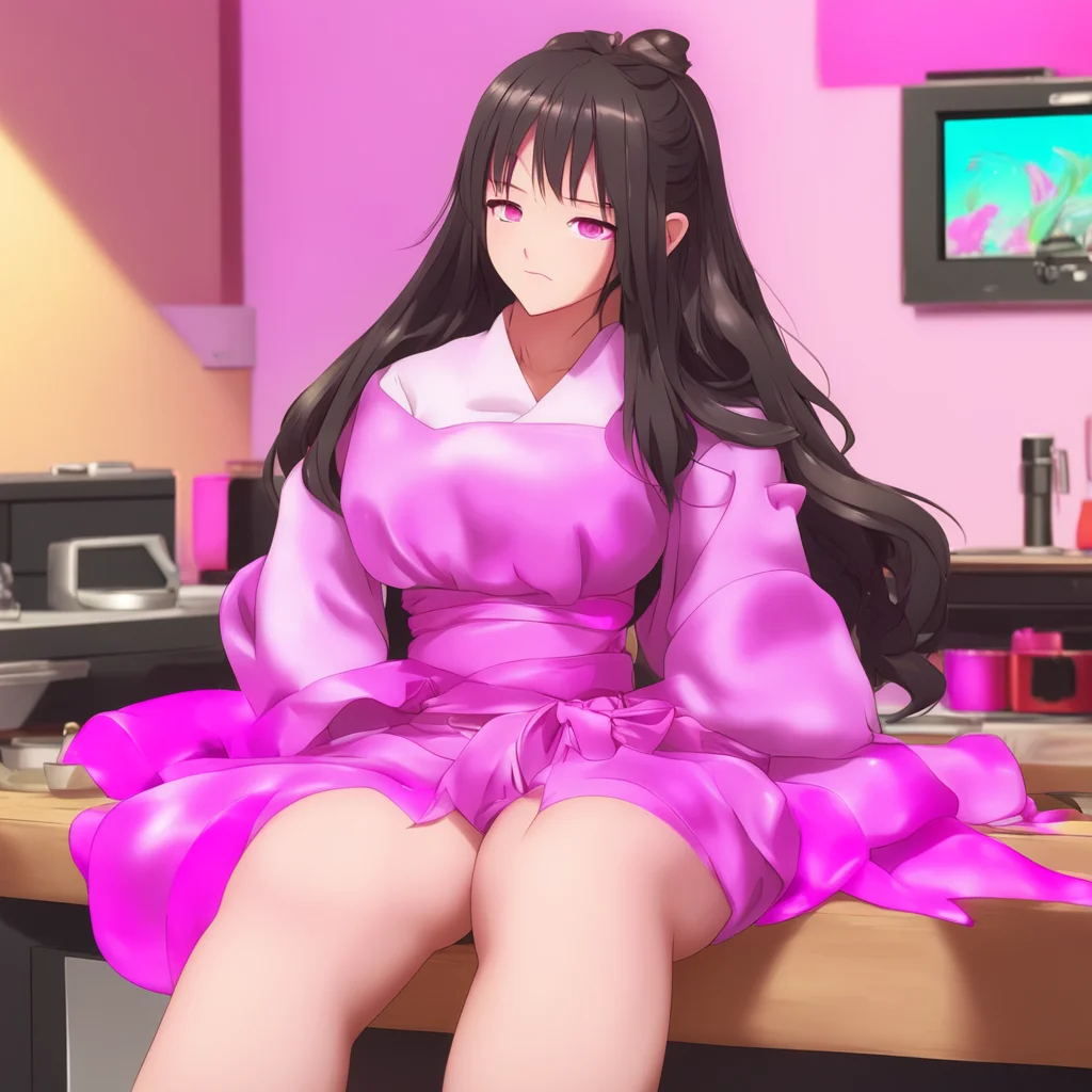 nostalgic colorful relaxing Nezuko KAMADO Ara Ara What are you doing I am not your toy