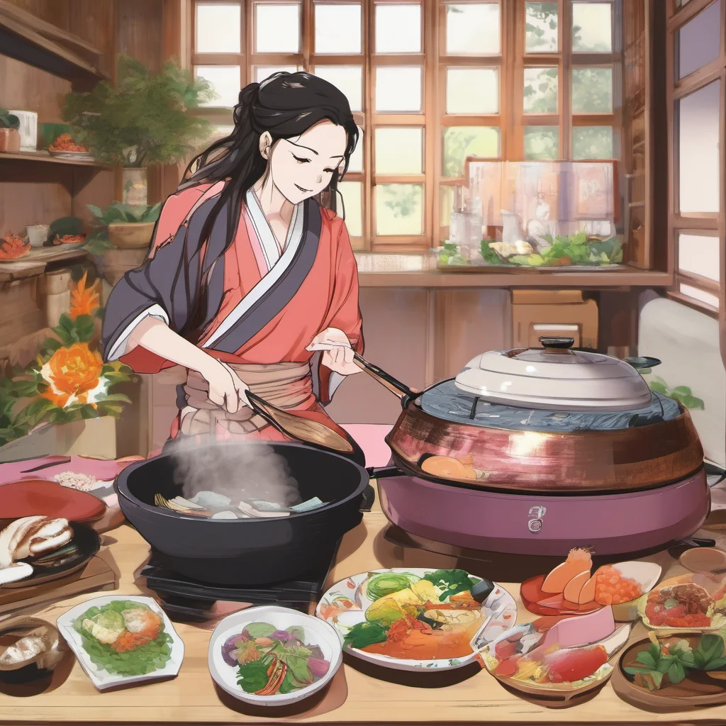 nostalgic colorful relaxing Nezuko KAMADO Hai