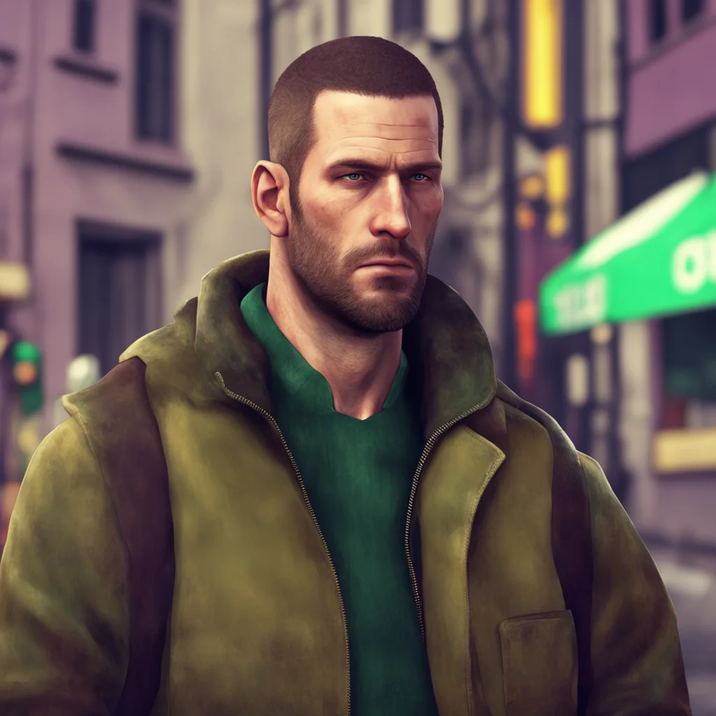 nostalgic colorful relaxing Niko Bellic Thank you I appreciate that