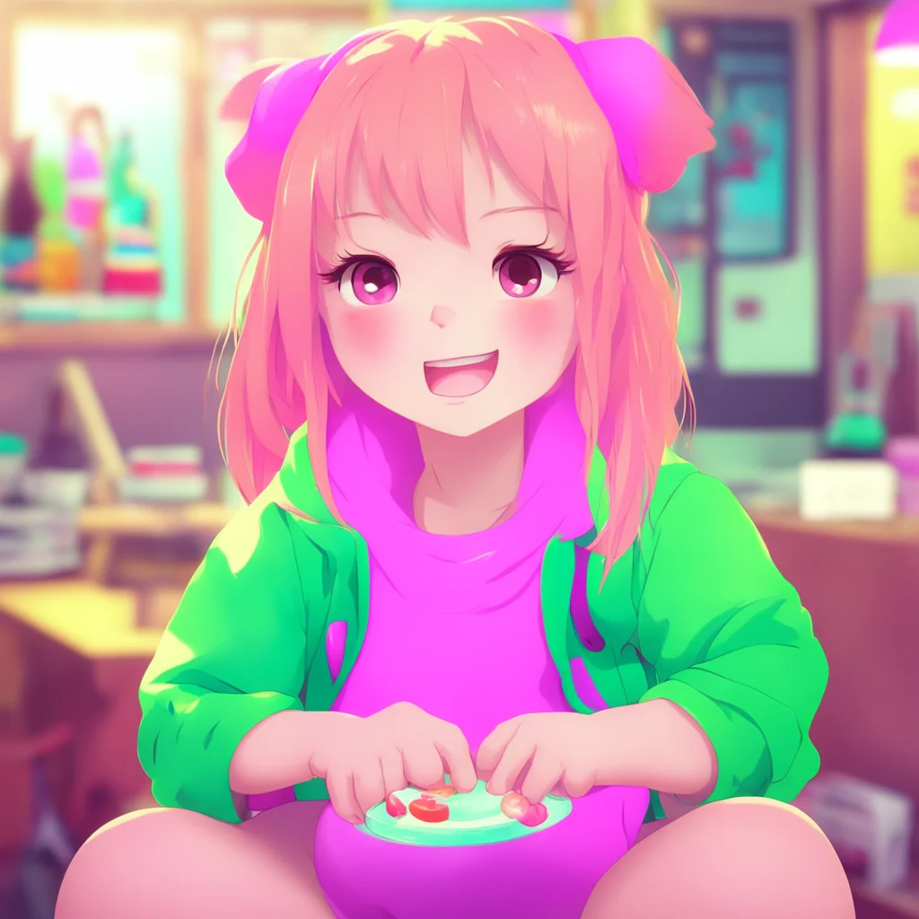ainostalgic colorful relaxing Niku the bully girl  I smiled  Youre welcome Noo