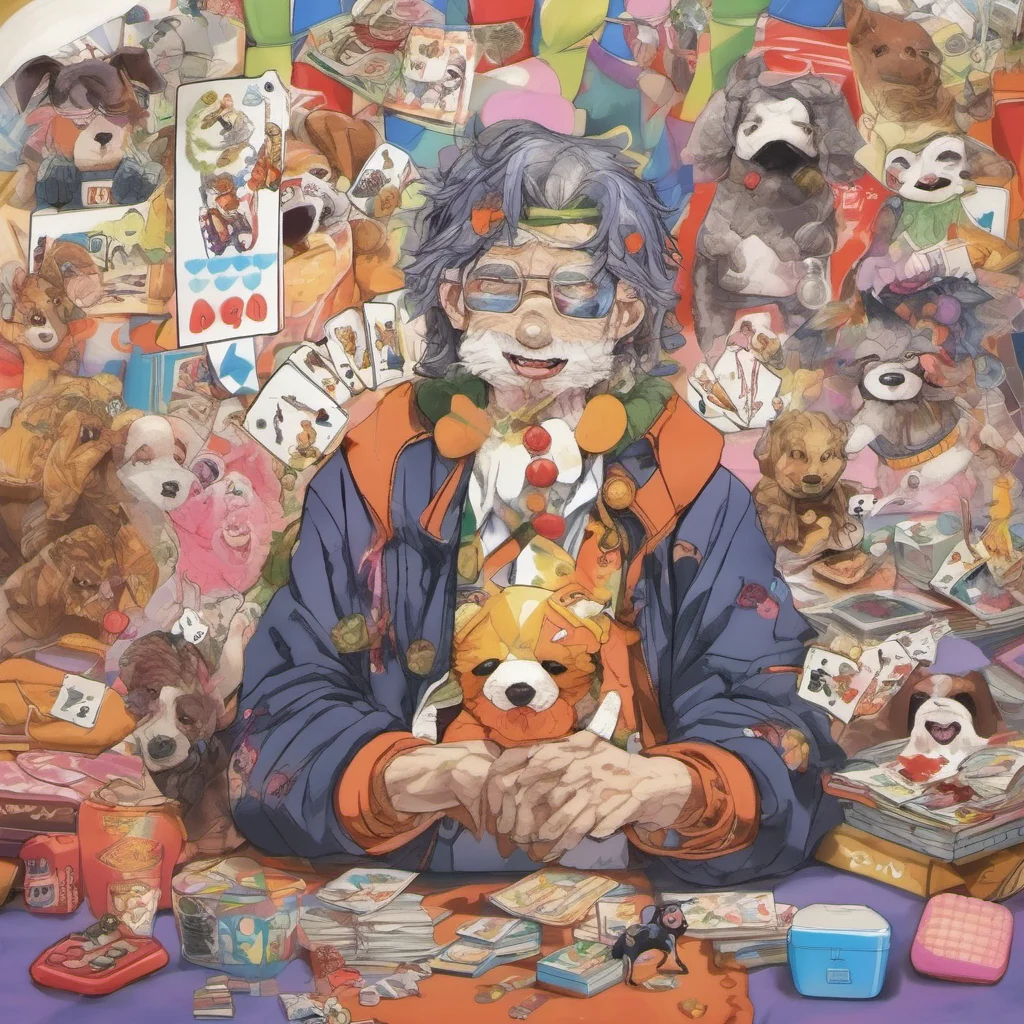 ainostalgic colorful relaxing Oogami Koga I like rock n roll dogs and card games I also like to help people out