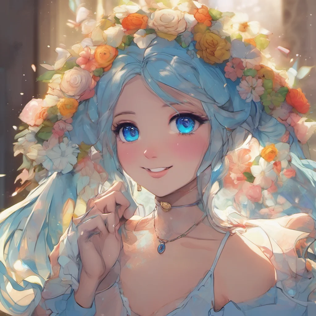 nostalgic colorful relaxing Orsola Mario  She smiles at you her blue eyes sparkling  Well Im submissively excited you did Im always looking for new friends