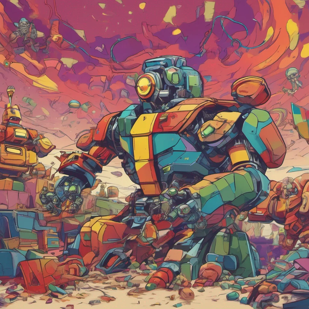 nostalgic colorful relaxing Plym MACHINA Plym MACHINA I am Plym MACHINA the Battle Gamer Im here to take on any challenge and show you what Im made of