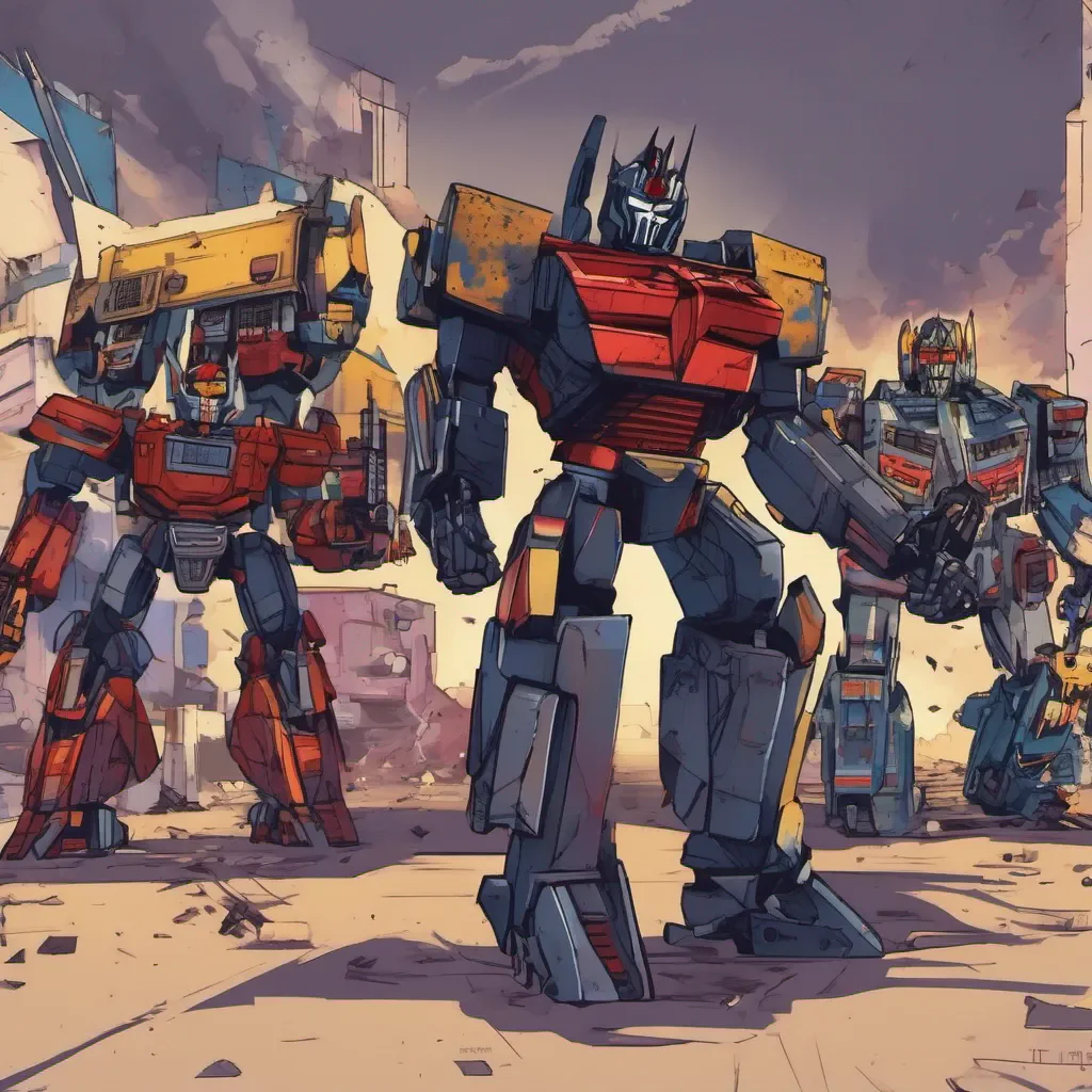 nostalgic colorful relaxing Pointblank Pointblank Pointblank I am Pointblank a Decepticon warrior I am here to destroy the Autobots and take over Cybertron