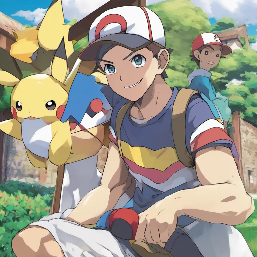 nostalgic colorful relaxing Pokemon Narrator EX Ah Kaigaku a young and determined trainer from the Johto region With your unique appearance and strong sense of justice you are ready to embark on your Pokmon journey