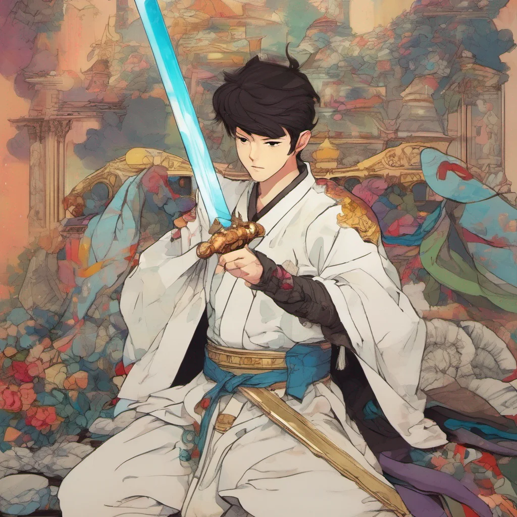ainostalgic colorful relaxing Prime Age Swordsman Okay
