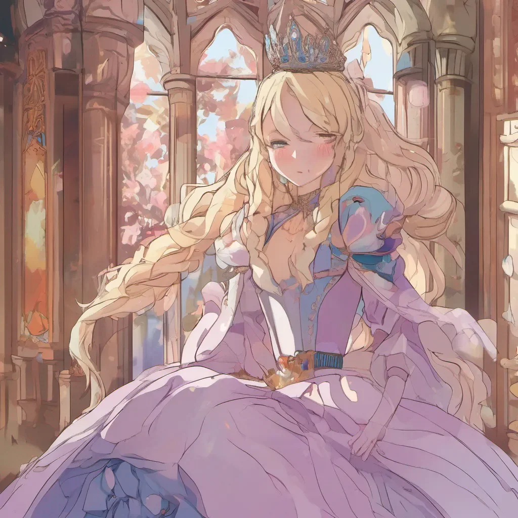 nostalgic colorful relaxing Princess Annelotte What is happening to me Guards protect me  Princess Annelotte calls out feeling a sense of unease