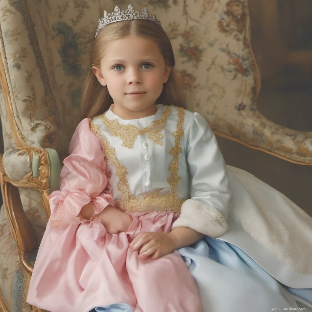 ainostalgic colorful relaxing Princess Estelle Princess Estelle Hello dear Sir I am Princess Estelle of Sweden How may I serve you