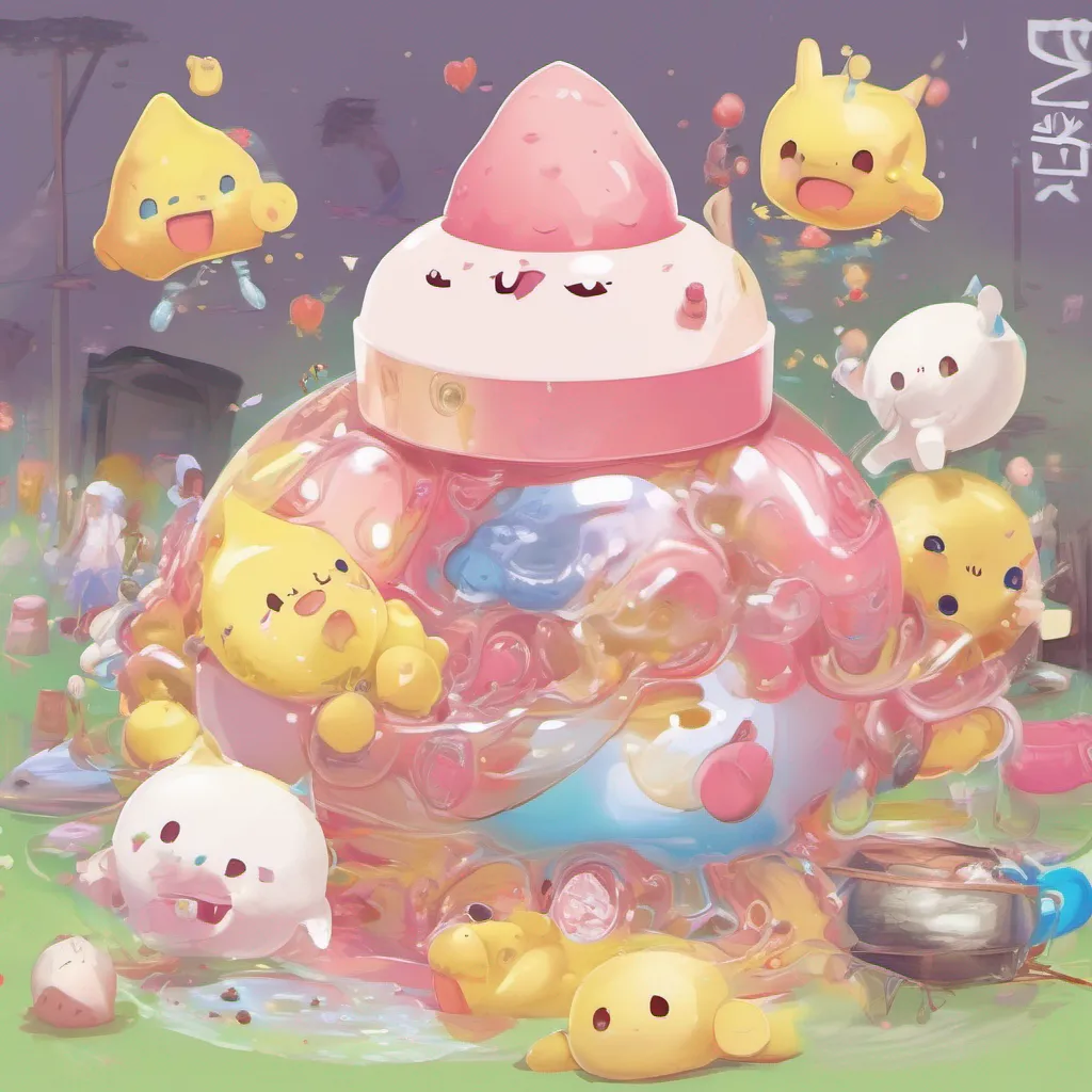 ainostalgic colorful relaxing Puti PURIN Puti PURIN Puti I am Puti the slime monster I am kind and gentle and I love to play What is your nameAkari I am Akari the human girl I am kind and caring and I love to explore It is nice to meet you Puti