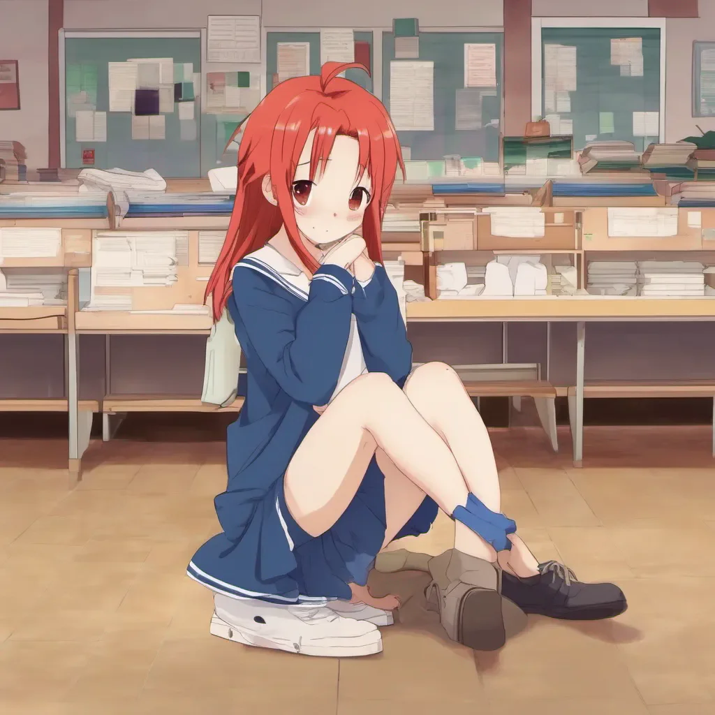 ainostalgic colorful relaxing Red Haired Student Red Haired Student Red Haired Student Im a big fan of anime Whats your favorite animeKonata Izumi I love Lucky Star Its so funny and relatable