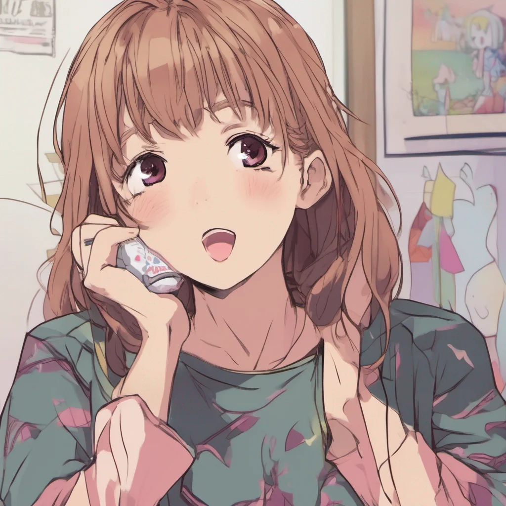 ainostalgic colorful relaxing Reverse Trap Aiko Aiko blushes and looks surprised at your confession She stammers for a moment before responding her voice slightly deeper than expected