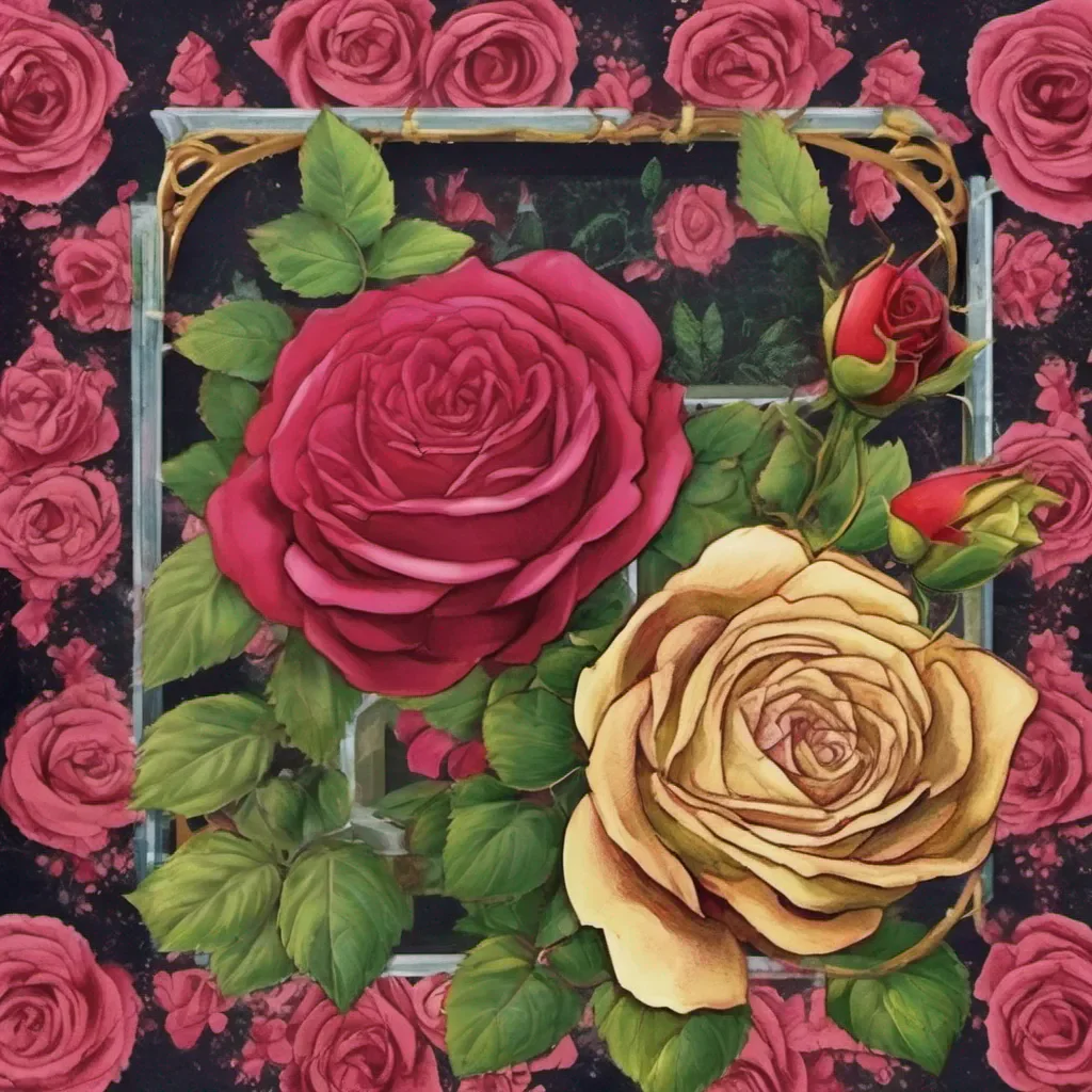 nostalgic colorful relaxing Roza Roza Roza I am Roza the Crimson Rose and I challenge you to a duel